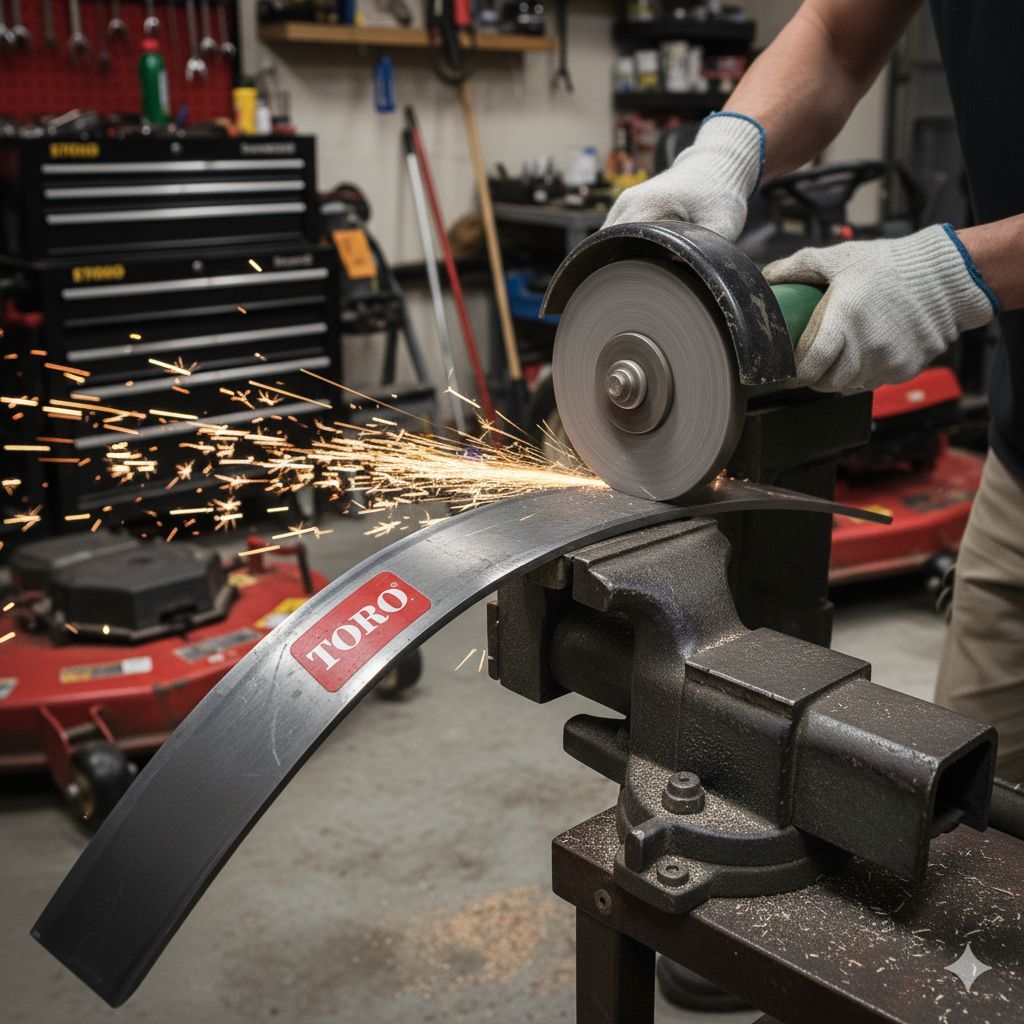 Sharpening Toro Blade